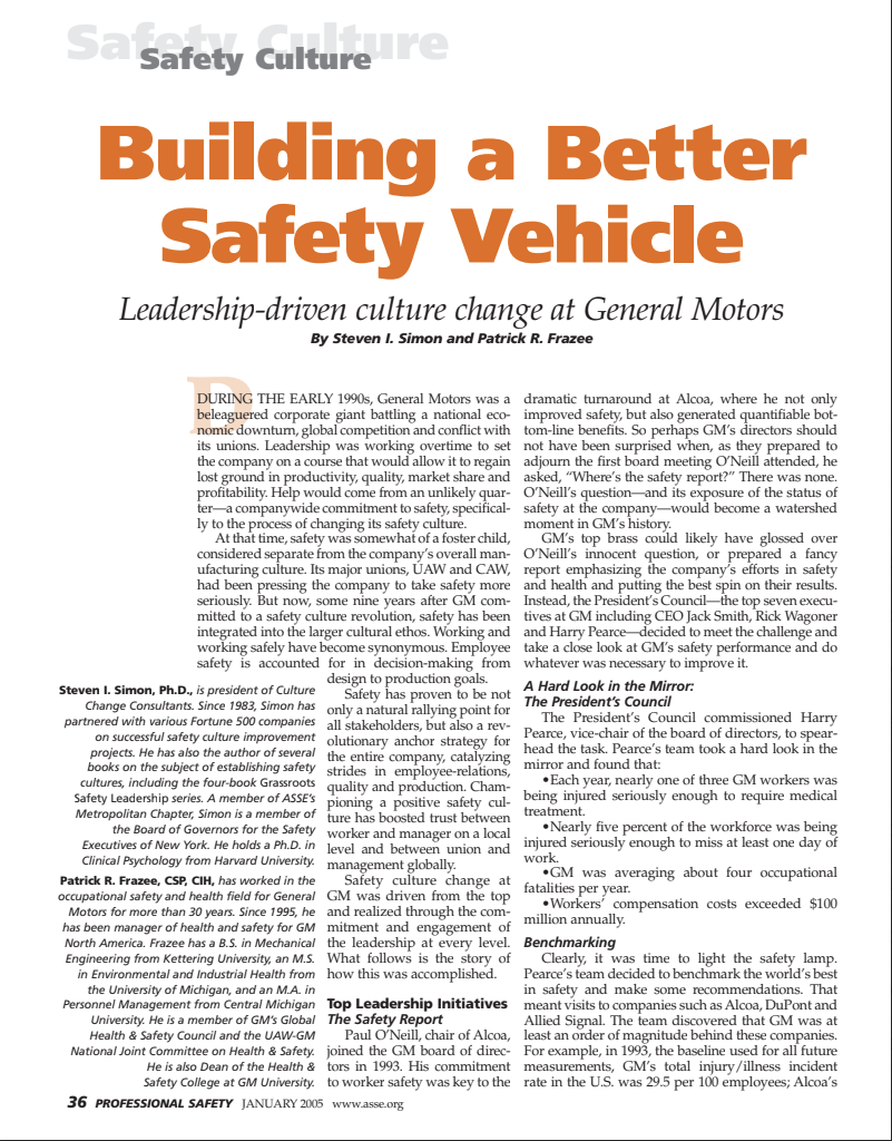 Building a Better Safety Vehicle