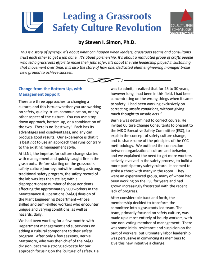 LLNL Article Cover
